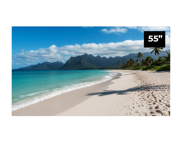 SHARP-PN-UN553S videowall screen wall display UN553V narrow gap bezel